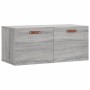 Armario de pared madera de ingeniería gris Sonoma 80x36,5x35 cm von , Schließfächer und Lagerschränke - Ref: Foro24-830058, P...