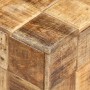 Mesas de centro con diseño de bloque 2 uds madera mango rugosa | Foro24.es | Tu tienda online para hogar, jardín y más Foro24.es