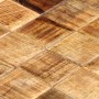 Mesas de centro con diseño de bloque 2 uds madera mango rugosa | Foro24.es | Tu tienda online para hogar, jardín y más Foro24.es