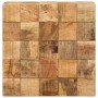 Mesas de centro con diseño de bloque 2 uds madera mango rugosa | Foro24.es | Tu tienda online para hogar, jardín y más Foro24.es