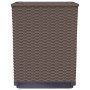 Jardineras 4 unidades polipropileno marrón 30x30x37 cm | Foro24.es | Tu tienda online para hogar, jardín y más Foro24.es