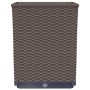Jardineras 4 unidades polipropileno marrón 30x30x37 cm | Foro24.es | Tu tienda online para hogar, jardín y más Foro24.es