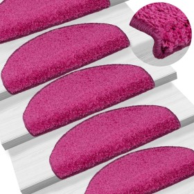 Alfombras de peldaños de escalera 15 uds rosa 65x21x4 cm von , Treppenmatten - Ref: Foro24-322381, Preis: 87,29 €, Rabatt: %