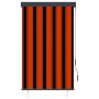 Estor enrollable de exterior naranja y marrón 100x250 cm | Foro24.es | Tu tienda online para hogar, jardín y más Foro24.es
