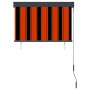Estor enrollable de exterior naranja y marrón 100x250 cm | Foro24.es | Tu tienda online para hogar, jardín y más Foro24.es