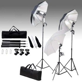Kit de iluminación de estudio trípodes y