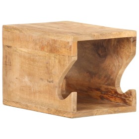 Soporte de bicicletas pared 35x25x25 cm madera de mango rugosa by , Vehicle bike rack - Ref: Foro24-320477, Price: 58,27 €, D...