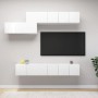 Set de muebles de salón TV 7 piezas madera de ingeniería blanco von , TV-Möbel - Ref: Foro24-3078729, Preis: 207,54 €, Rabatt: %