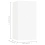 Muebles de salón 7 uds madera ingeniería blanco 30,5x30x60 cm von , TV-Möbel - Ref: Foro24-3078743, Preis: 224,65 €, Rabatt: %