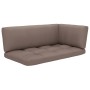 Sofá de palets 2 plazas cojines madera pino impregnada negro von , Gartensets - Ref: Foro24-3066657, Preis: 285,57 €, Rabatt: %