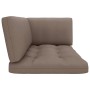 Sofá de palets 2 plazas cojines madera pino impregnada negro von , Gartensets - Ref: Foro24-3066657, Preis: 285,57 €, Rabatt: %
