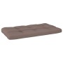 Sofá de palets 2 plazas cojines madera pino impregnada negro von , Gartensets - Ref: Foro24-3066657, Preis: 285,57 €, Rabatt: %