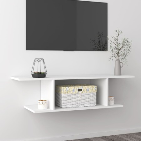 Mueble de pared para TV blanco 103x30x26,5 cm von , TV-Möbel - Ref: Foro24-806980, Preis: 37,64 €, Rabatt: %