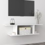 Mueble de pared para TV blanco 103x30x26,5 cm von , TV-Möbel - Ref: Foro24-806980, Preis: 37,64 €, Rabatt: %