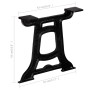 Patas de mesa de comedor en Y hierro fundido 2 unidades von , Tischbeine - Ref: Foro24-245424, Preis: 126,67 €, Rabatt: %