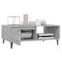Mesa de centro madera de ingeniería gris Sonoma 90x60x35 cm by , Coffee table - Ref: Foro24-813174, Price: 74,67 €, Discount: %