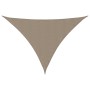Toldo de vela triangular tela Oxford gris taupe 3,5x3,5x4,9 m by , Umbrellas - Ref: Foro24-135450, Price: 29,56 €, Discount: %