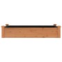 Jardinera arriate forro madera maciza abeto marrón 120x60x25 cm | Foro24.es | Tu tienda online para hogar, jardín y más Foro24.es
