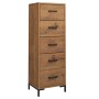 Cómoda de madera maciza de pino 42x35x110 cm von , Schubladen - Ref: Foro24-349927, Preis: 238,83 €, Rabatt: %