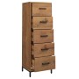 Cómoda de madera maciza de pino 42x35x110 cm von , Schubladen - Ref: Foro24-349927, Preis: 238,83 €, Rabatt: %