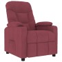 Sillón de masaje de tela rojo tinto | Foro24.es | Tu tienda online para hogar, jardín y más Foro24.es