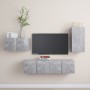 Juego de muebles de salón 4 piezas gris hormigón von , TV-Möbel - Ref: Foro24-3079097, Preis: 110,72 €, Rabatt: %