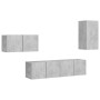 Juego de muebles de salón 4 piezas gris hormigón von , TV-Möbel - Ref: Foro24-3079097, Preis: 110,72 €, Rabatt: %