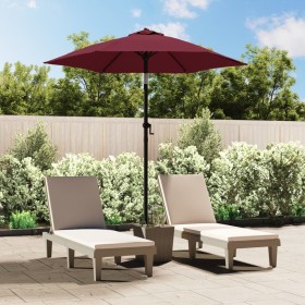 Sombrilla de aluminio burdeos 200x224 cm by , Umbrellas - Ref: Foro24-47208, Price: 50,46 €, Discount: %