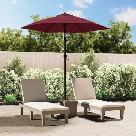 Sombrilla de aluminio burdeos 200x224 cm von , Sonnenschirme - Ref: Foro24-47208, Preis: 50,46 €, Rabatt: %