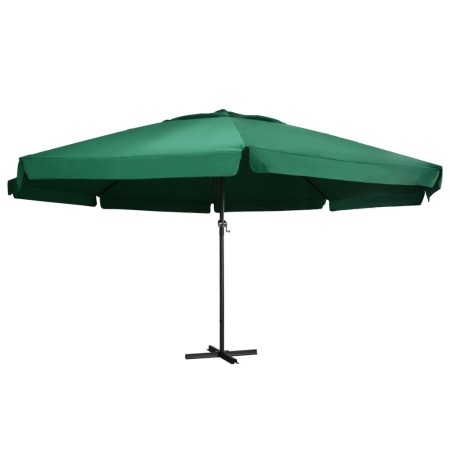 Sombrilla de jardín con palo de aluminio verde 600 cm von , Sonnenschirme - Ref: Foro24-47371, Preis: 265,06 €, Rabatt: %