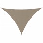 Toldo de vela triangular tela Oxford gris taupe 2,5x2,5x3,5 m by , Umbrellas - Ref: Foro24-135444, Price: 21,85 €, Discount: %