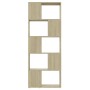 Estantería divisor de espacios roble Sonoma 60x24x155 cm by , Bookcases and shelves - Ref: Foro24-809092, Price: 57,95 €, Dis...
