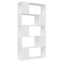 Librería separador madera contrachapada blanco 80x24x155 cm | Foro24.es | Tu tienda online para hogar, jardín y más Foro24.es