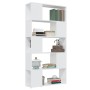 Librería separador madera contrachapada blanco 80x24x155 cm | Foro24.es | Tu tienda online para hogar, jardín y más Foro24.es