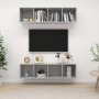 Muebles de salón de pared 2 uds madera ingeniería gris hormigón von , TV-Möbel - Ref: Foro24-3079785, Preis: 120,53 €, Rabatt: %