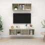 Juego de muebles de salón 2 pzas madera ingeniería roble Sonoma de , Muebles TV - Ref: Foro24-3079793, Precio: 106,20 €