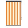 Estor enrollable de exterior blanco y naranja 100x250 cm von , Jalousien und Jalousien - Ref: Foro24-145957, Preis: 48,82 €, ...