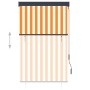 Estor enrollable de exterior blanco y naranja 100x250 cm von , Jalousien und Jalousien - Ref: Foro24-145957, Preis: 48,82 €, ...