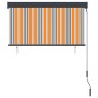 Estor enrollable de exterior amarillo y azul 120x250 cm von , Jalousien und Jalousien - Ref: Foro24-145962, Preis: 53,32 €, R...