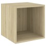 Juego de muebles de salón 3 pzas madera ingeniería roble Sonoma von , TV-Möbel - Ref: Foro24-3079829, Preis: 133,11 €, Rabatt: %