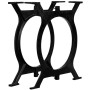 Patas de mesa de comedor 2 uds estructura O hierro fundido by , Table legs - Ref: Foro24-245426, Price: 201,48 €, Discount: %
