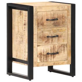 Comprar Mesita de noche de madera maciza de mango