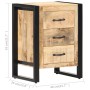 Mesita de noche de madera maciza de mango 40x35x55 cm | Foro24.es | Tu tienda online para hogar, jardín y más Foro24.es