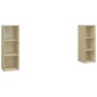 Muebles de salón 2 piezas madera de ingeniería roble Sonoma | Foro24.es | Tu tienda online para hogar, jardín y más Foro24.es