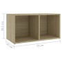 Muebles de salón 4 pzas madera ingeniería roble Sonoma | Foro24.es | Tu tienda online para hogar, jardín y más Foro24.es