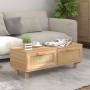 Mesa de centro madera contrachapada y pino marrón 80x40x30 cm | Foro24.es | Tu tienda online para hogar, jardín y más Foro24.es