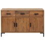 Aparador de madera maciza de pino marrón 110x35x70 cm | Foro24.es | Tu tienda online para hogar, jardín y más Foro24.es