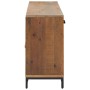 Aparador de madera maciza de pino marrón 110x35x70 cm | Foro24.es | Tu tienda online para hogar, jardín y más Foro24.es