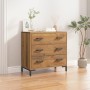 Cómoda de madera maciza de pino 75x35x70 cm by , Drawers - Ref: Foro24-349925, Price: 218,28 €, Discount: %