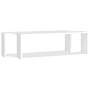 Estantes cubo de pared 2 uds contrachapado blanco 80x15x26,5 cm von , Regale und Regale - Ref: Foro24-807106, Preis: 42,73 €,...